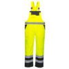 S488 - Hi-Vis Breathable Contrast Rain Bib Overall