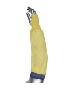 PIP 10-K4826 Kut-Gard Interlock 100% Aramid Sleeve with Thumb Hole, Knit Kevlar Wrist, ANSI Cut Level 2, 26" Length - Box/12