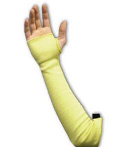 PIP 10-KS18THV Kut-Gard Kevlar Sleeves, Two Ply, 18" Length, Thumb Hole, Adjustable, ANSI Cut Level 3, Box/ 12 Sleeves