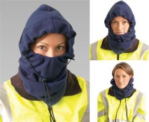 OccuNomix 1070-01 3-in-1 Fleece Balaclava, Navy