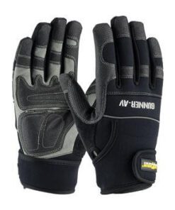 PIP 120-4400 Maximum Safety Gunner AV Anti-Vibration Gloves, 1 Pair