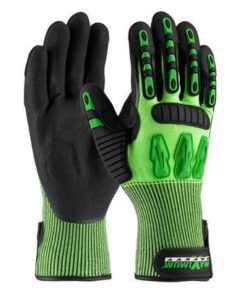 PIP 120-5130 Maximum Safety TuffMax3 Gloves, TPR Protection, ANSI Cut Level A2, EN 388 Cut, Puncture & Tear Resistant, Pair