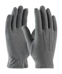 PIP 130-100GM Cabaret 100% Cotton Dress Glove with Raised Stitching on Back - Open Cuff - Box/12 Pairs