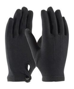 PIP 130-650BM Cabaret 100% Stretch Nylon Dress Glove with Raised Stitching on Back - Snap Closure - Box/12 Pairs