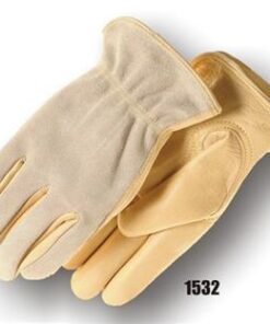 Majestic 1532 Drivers Gloves Grain Cowhide Leather Palm