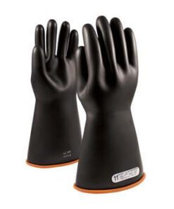PIP 155-1-14 Novax Class 1 Rubber Insulating Glove with Straight Cuff - 14" - 1 Pair