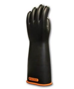 PIP 155-4-18 Novax Class 4 Rubber Electrical Insulating Glove with Straight Cuff - 18", Pair