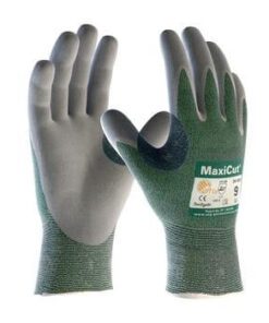 PIP 18-570 MaxiCut Seamless Knit Engineered Yarn Glove with Nitrile Coated MicroFoam Grip on Palm & Fingers - Box/12 Pairs