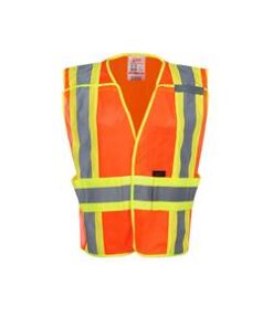 GSS Safety 1804 Standard Class 2 Expandable Breakaway Vest -Orange