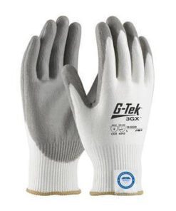 PIP 19-D330 G-Tek 3GX Glove Seamless Knit Dyneema Diamond Blended Glove with Polyurethane Coated Smooth Grip on Palm & Fingers, ANSI Cut Level 4 - Box/12 Pairs