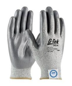 PIP 19-D350 G-Tek 3GX ANSI Cut Level 2 Seamless Knit Dyneema Diamond Blended Glove with Nitrile Coated Smooth Grip on Palm & Fingers Box/12 Pairs