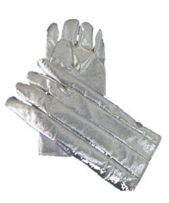 CPA Chicago Protective Apparel 234-ACK 14" High Heat Glove, Fully Aluminized Kevlar & Carbon Fiber