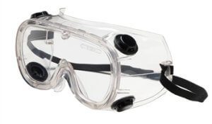 Bouton Optical 248-4401-300 Indirect Vent Goggle - Clear Body & Clear Lens