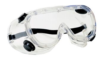 Bouton Optical 248-4401-400 Indirect Vent Goggle with Clear Body, Clear Lens and Anti-Scratch / Anti-Fog Coating, Case, 144 prs