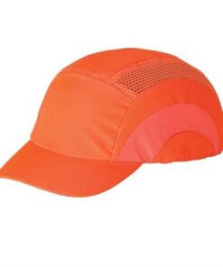 JSP Hardcap A1+ Bump Cap, Hi-Vis Orange, Low-Profile Baseball Style, #282-ABR170-OR