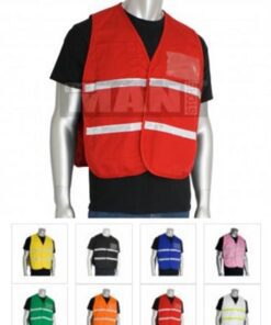PIP Incident Command Non-ANSI Solid Polyester Vest, 8 Color Options