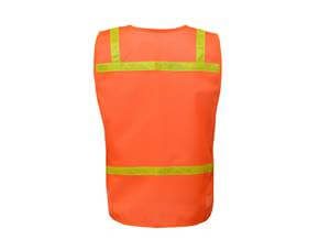 GSS Safety 3122 Non Ansi Enhanced Safety Vest-Orange