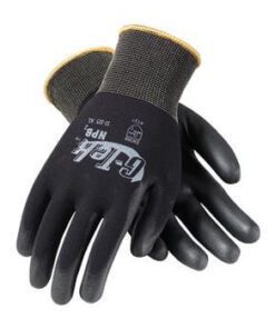 PIP 33-325 G-Tek GP Heavy Weight Seamless Knit Nylon Glove with Extra Thick Polyurethane Coated Smooth Grip on Palm & Fingers - Box/12 Pairs