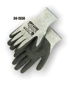 Majestic 34-1550 Dyneema Cut Resistant Knit, Rubber Palm Dipped - Box/12 Pairs