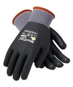 PIP 34-846 MaxiFlex Endurance Seamless Knit Nylon Glove with Nitrile Coated MicroFoam Grip on Full Hand - Micro Dot Palm - Box/12 Pairs