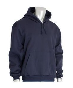 PIP 385-FRPH-NV AR / FR Fleece Navy Pullover Hoodie Sweatshirt, 20 Cal, 2112, HRC2