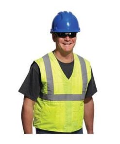 PIP 390-EZ202 EZ-Cool ANSI Type R Class 2 Evaporative Cooling Vest, Hi Vis Yellow