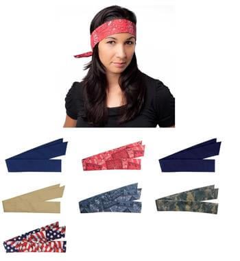 PIP 393-100 EZ-Cool Evaporative Cooling Bandana, Choice of Colors, Box/ 12
