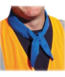PIP Ez Cool Flash Evaporative Bandana, Navy, Polycotton Fabric, #393-EZ201-NVY, Box/12