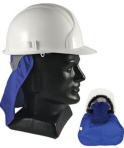 PIP Evaporative Cooling Hard Hat Pad With Neck Shade, #396-405-BLU, Box/12