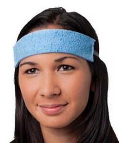 PIP Cellulose Sponge Sweatband, Absorbent, Teal, #396-500, Box/25