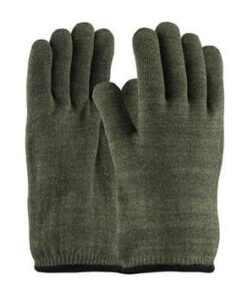 PIP 43-850L Kut-Gard Kevlar / Preox Seamless Knit Hot Mill Glove with Cotton Liner -32 oz, Uncoated, ANSI A4 Cut Level, Large - Box/12 Gloves (6 Pairs)