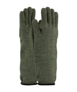 PIP 43-858L Kut-Gard Kevlar / Preox Seamless Knit Hot Mill Glove with Cotton Liner - Extended Cuff, ANSI Cut Level A4 - Large - Box/6 Pairs