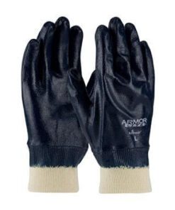 PIP 56-3171 ArmorLite Nitrile Dipped Glove with Interlock Liner and Smooth Finish on Full Hand - Knitwrist - Box/12 Pairs