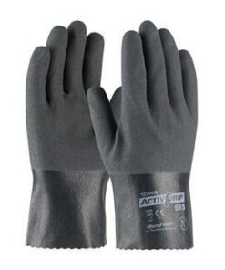 PIP 56-AG585 ActivGrip Nitrile Coated Glove with Cotton Liner and MicroFinish Grip - 10" - Box/12 Pairs