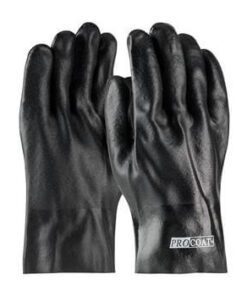 PIP 58-8020DD ProCoat PVC Dipped Glove with Jersey Liner and Rough Acid Finish - 10" - Box/12 Pairs