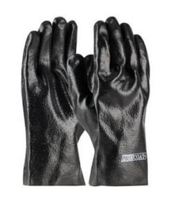PIP 58-8020R ProCoat PVC Dipped Glove with Interlock Liner and Semi-Rough Finish - 10" - Box/12 Pairs