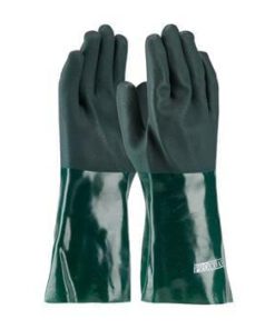PIP 58-8035DD ProCoat PVC Dipped Glove with Jersey Liner and Rough Acid Finish - 14" - Box/12 Pairs