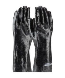 PIP 58-8040R ProCoat PVC Dipped Glove with Interlock Liner and Semi-Rough Finish - 14" - Box/12 Pairs