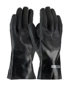 PIP 58-8130DD ProCoat PVC Dipped Glove with Interlock Liner and Sandy Finish - 12" - Box/12 Pairs