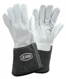 West Chester 6144 Ironcat Premium Top Grain Kidskin TIG Welding Gloves, ANSI A4 Cut Level, Box/3 Pairs