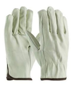 PIP 68-118 Premium Grade Top Grain Cowhide Leather Driver's Glove - Straight Thumb - Box/12 Pairs