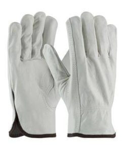 PIP 68-163 Regular Grade Top Grain Cowhide Leather Driver's Glove - Keystone Thumb - Box/12 Pairs