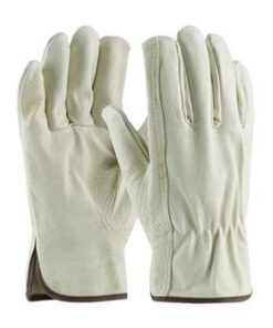 PIP 70-368 Premium Grade Top Grain Pigskin Leather Driver's Glove - Keystone Thumb - Box/12 Pairs