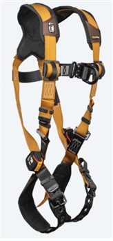 FallTech: 7080BFD  Advanced ComforTech® Gel 2D Climbing Non-belted Full Body Harness, Tongue Buckle Leg Adjustment