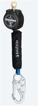 FallTech: 72706SA1  6' Mini Personal SRL with Steel Snap Hooks Includes Steel Dorsal Connecting Carabiner
