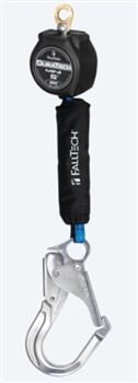 FallTech: 72706SA5  6' Mini Personal SRL with Aluminum Rebar Hook Includes Steel Dorsal Connecting Carabiner
