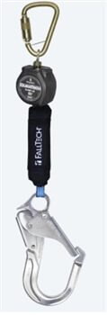 FallTech: 72706SB5 6' Mini SRL w/Aluminum Rebar Hook Includes Steel Dorsal Connecting Carabiner