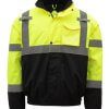 GSS Safety 8001 Class 3 Quilt-Lined Bomber Jacket