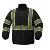 GSS Safety 8009 Class 3 Two Tone Quilted Jacket - Black