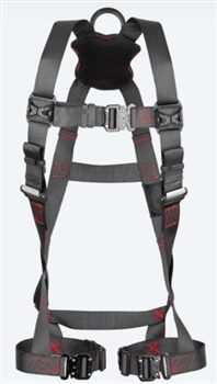FallTech: 8141  FT-Iron 1D Standard Non-Belted Iron Workers Harness Quick Connect Chest & Legs Sizes: S - 3XL 425 lb Max Big Boys